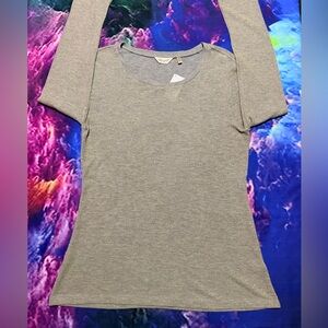 True Grit Heather Gray Long Sleeve Tee